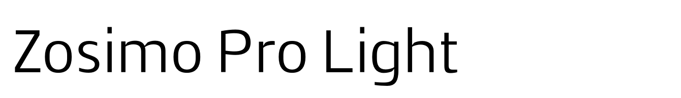 Zosimo Pro Light